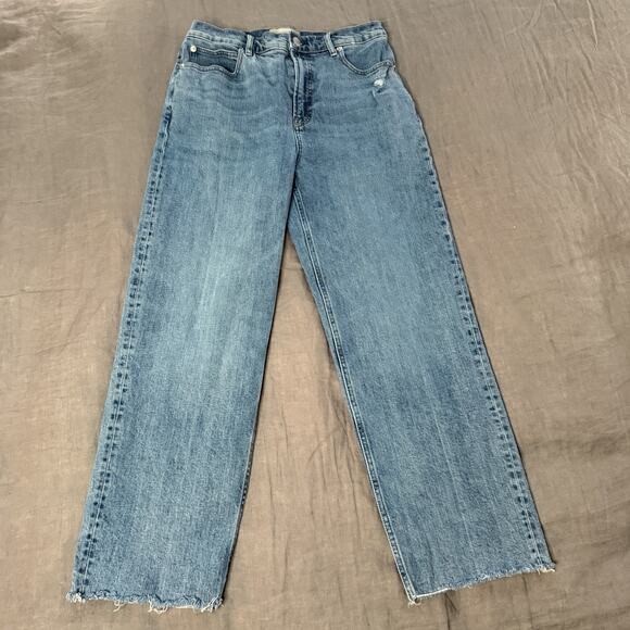 Everlane Women's Jeans The Way High Light Wash 29R 28x26 Y2K Mom Jeans - Picture 1 of 10